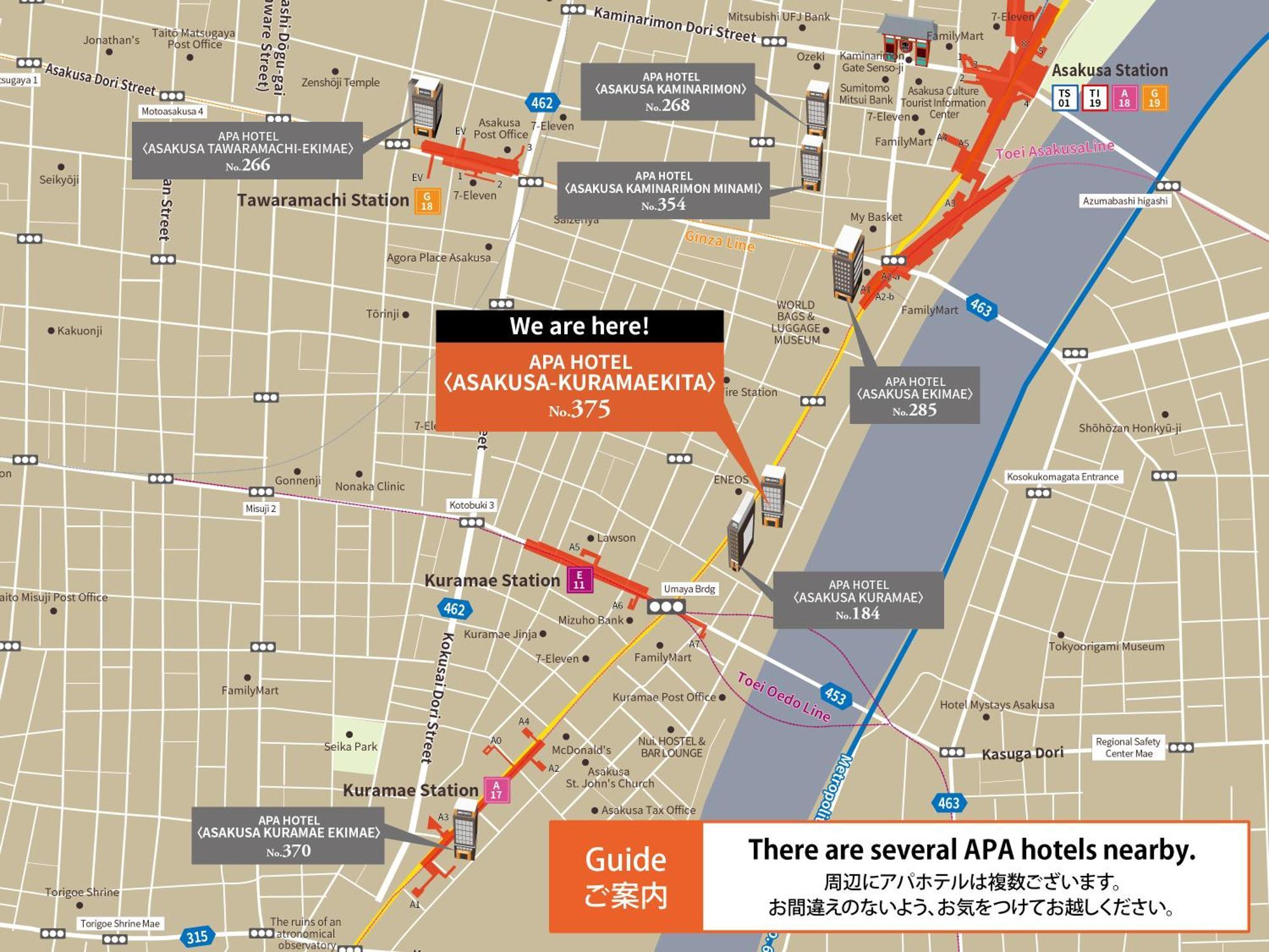Apa Hotel Asakusa Kuramae Kita Tokió Kültér fotó